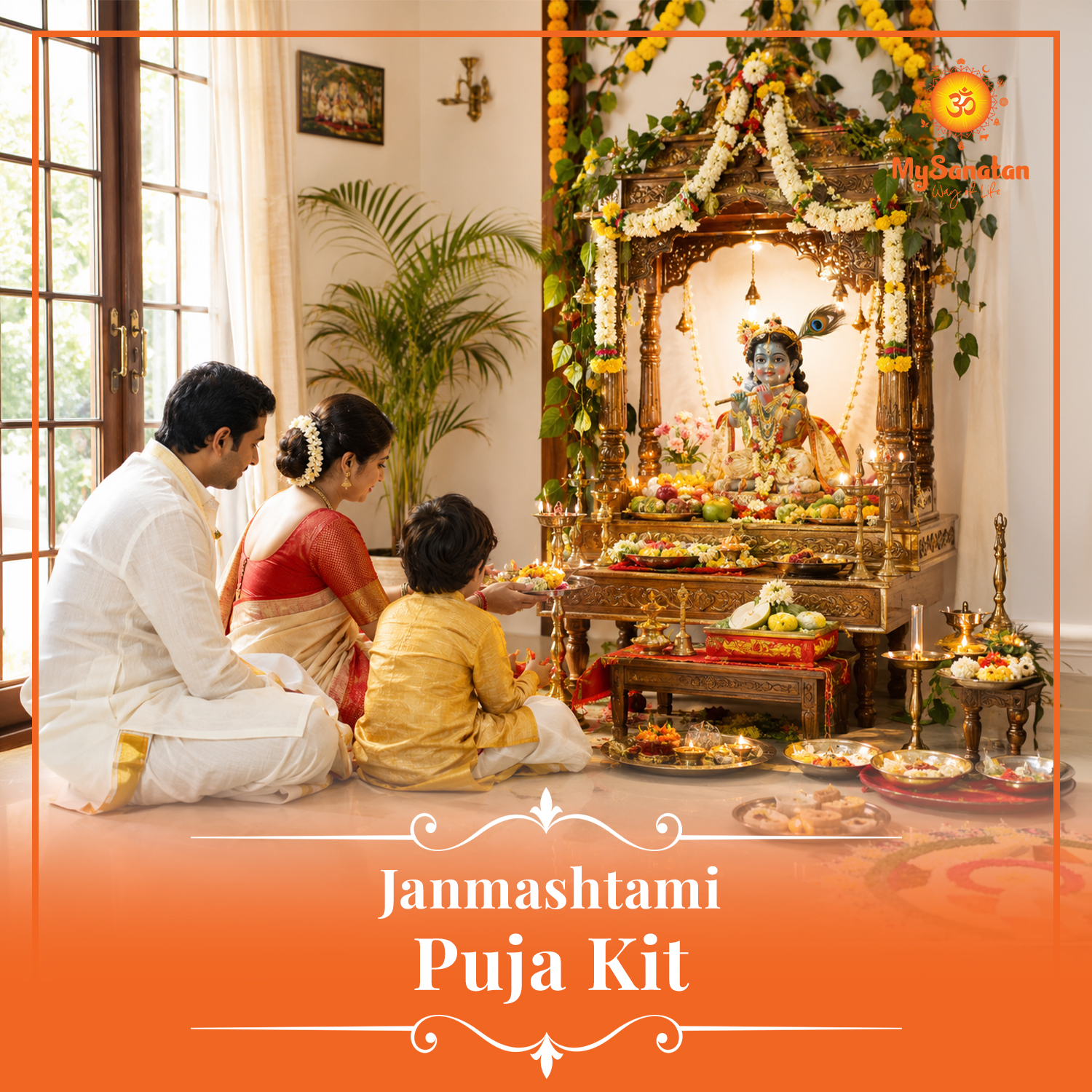  Janmashtami Puja Kit