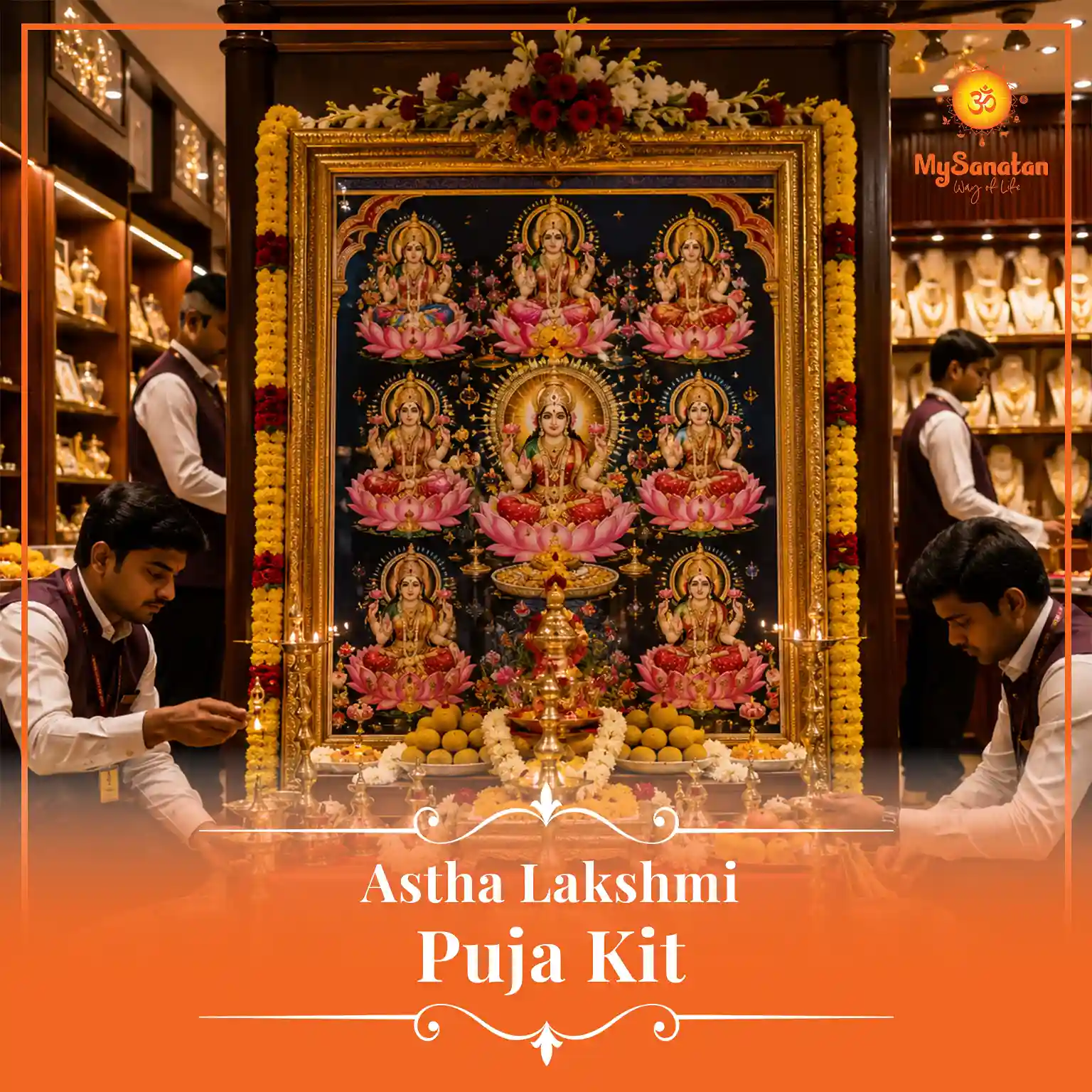 Astha Lakshmi Puja Kit